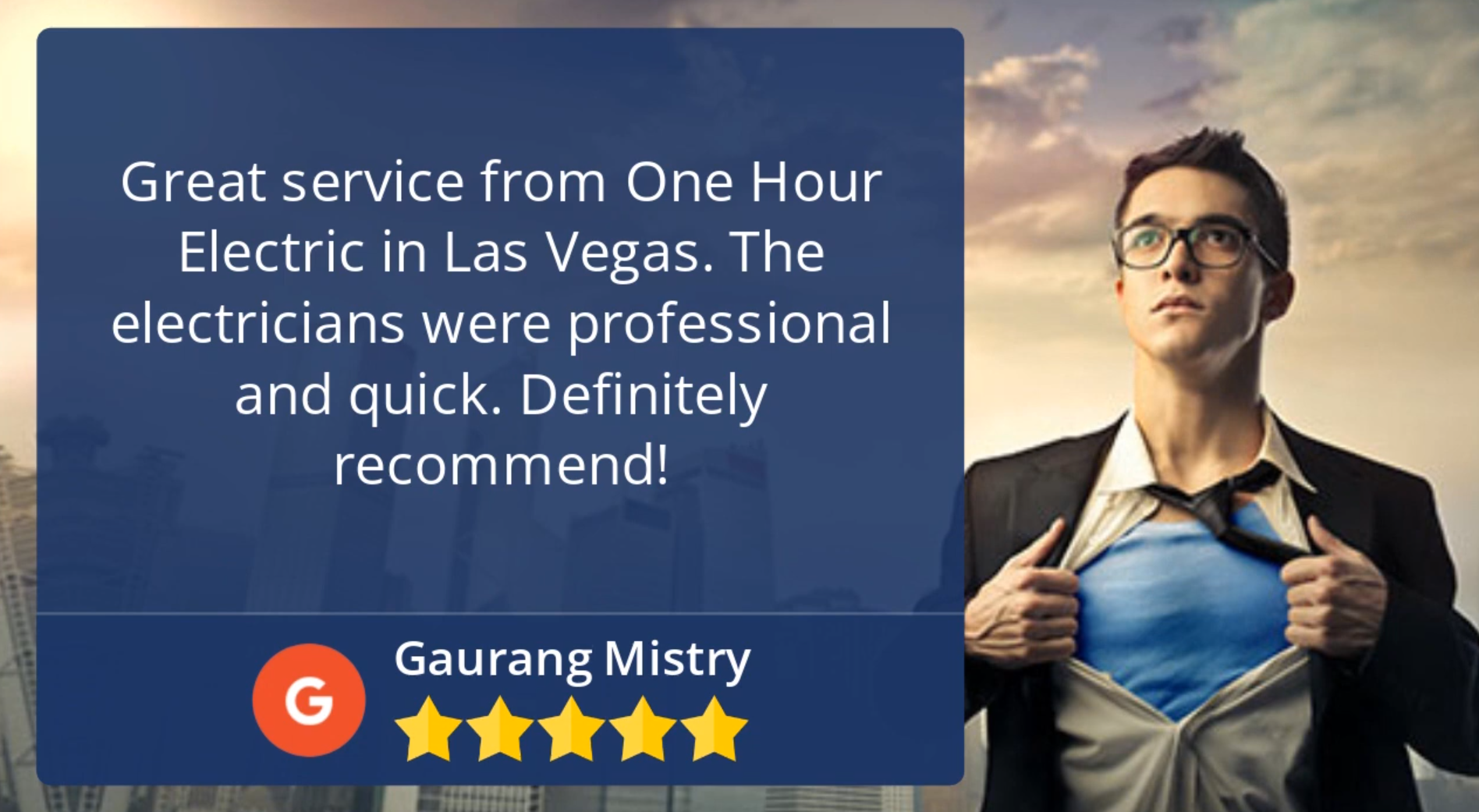 Las Vegas Electrician Service Review